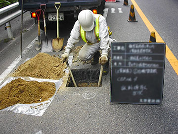土質調査（ＣＢＲ調査）-1